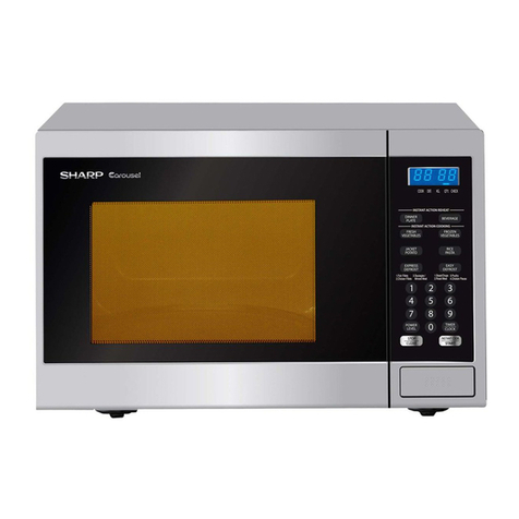 Sharp Carousel R-231ZS Use and care manual