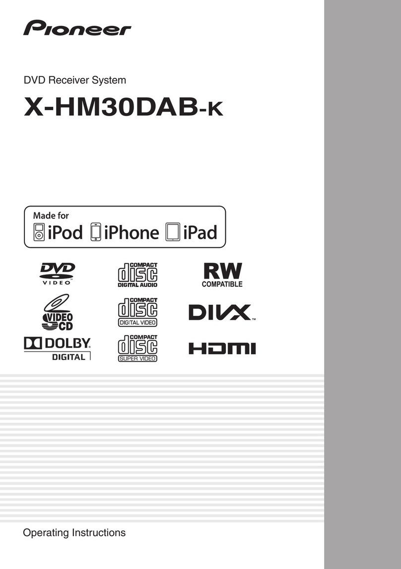 Pioneer X-HM30DAB-k User manual
