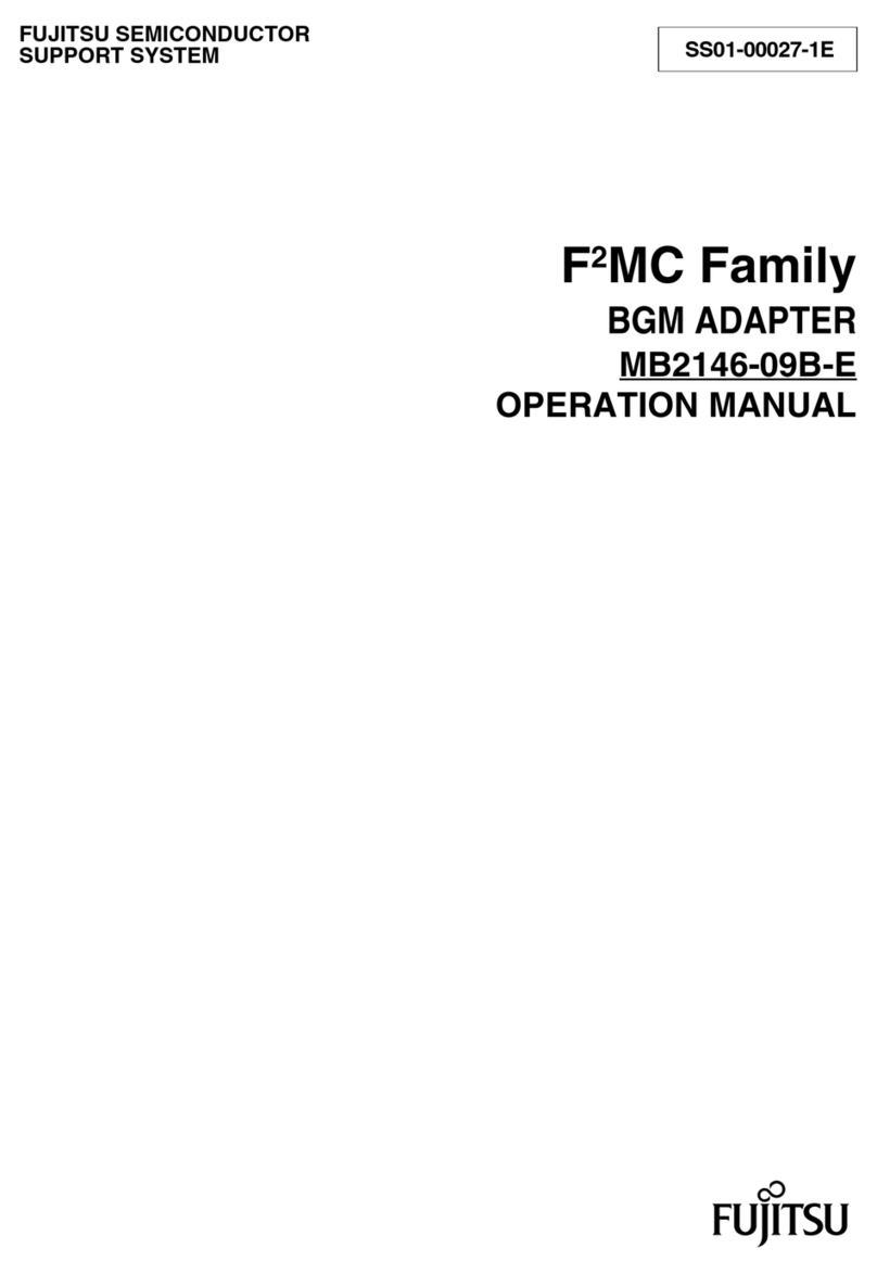 Fujitsu MB2146-09B-E Operation manual