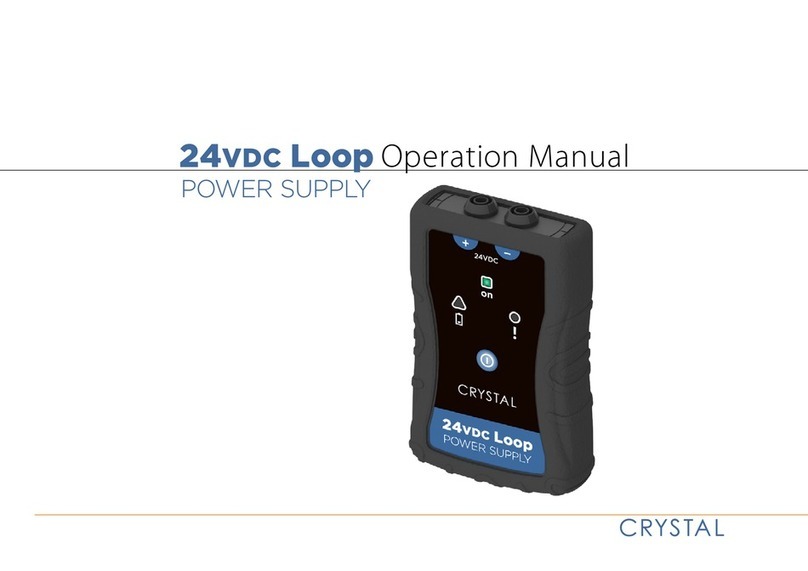 Crystal Acoustics 24vdc Loop Operation manual Crystal Acoustics 24vdc Loop Operation manual