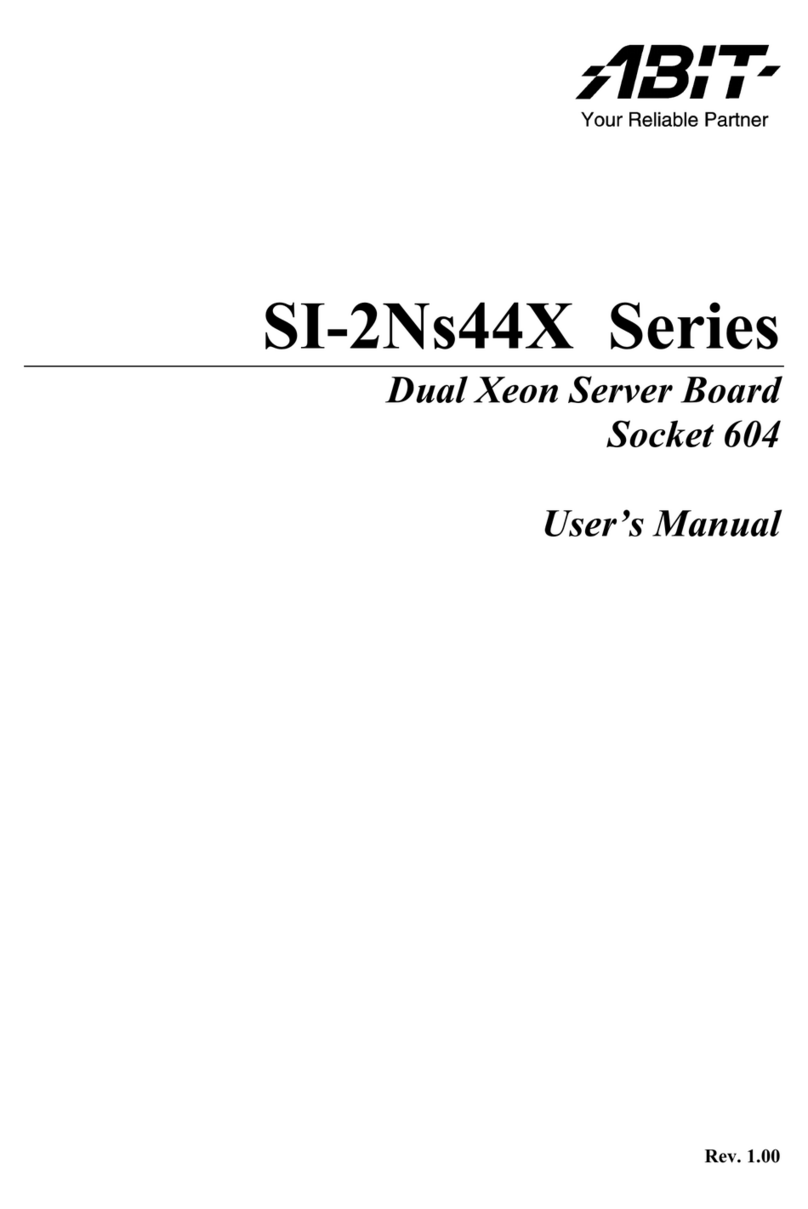 Abit SI-2NS441 Series User manual