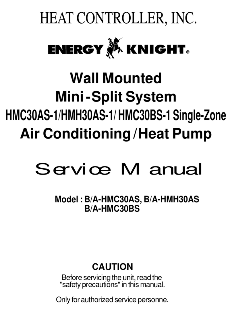 Heat Controller Energy Knight B/A-HMC30AS User manual
