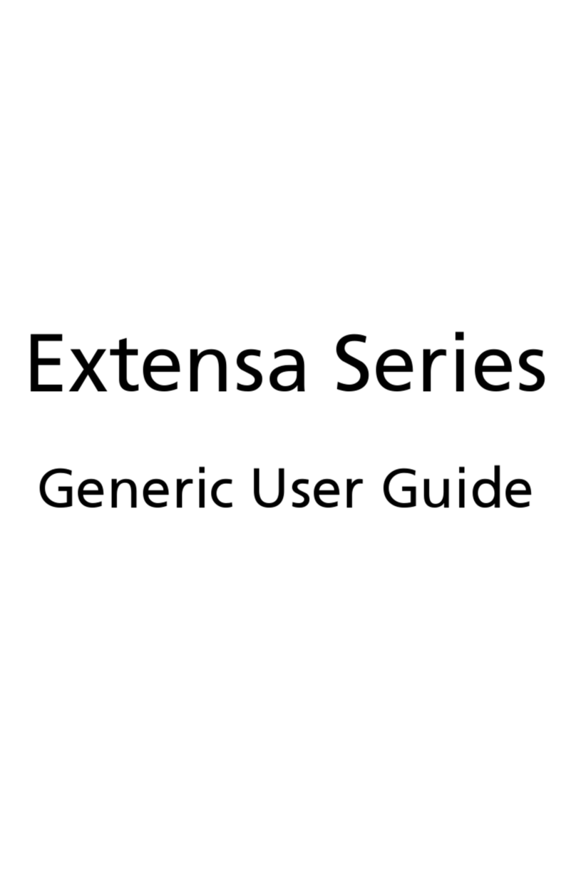 Acer Extensa Series User manual