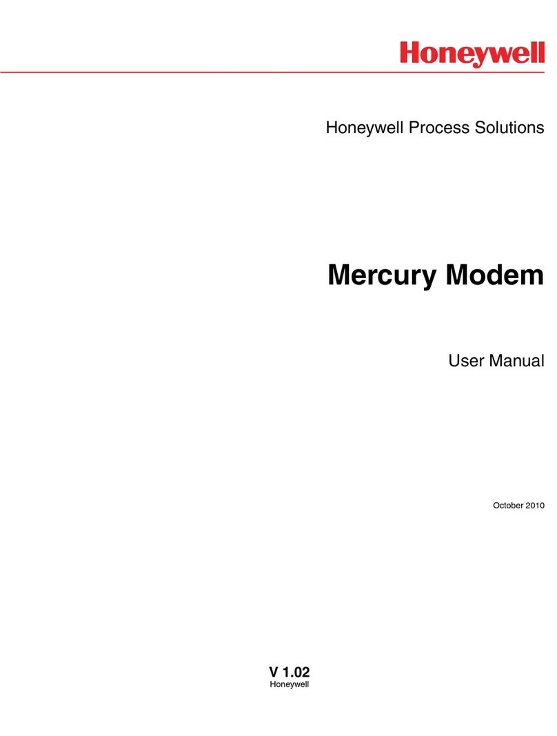 Honeywell Mercury User manual