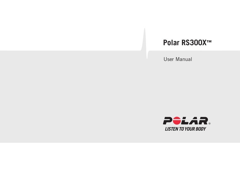 Polar Electro RS300X User manual