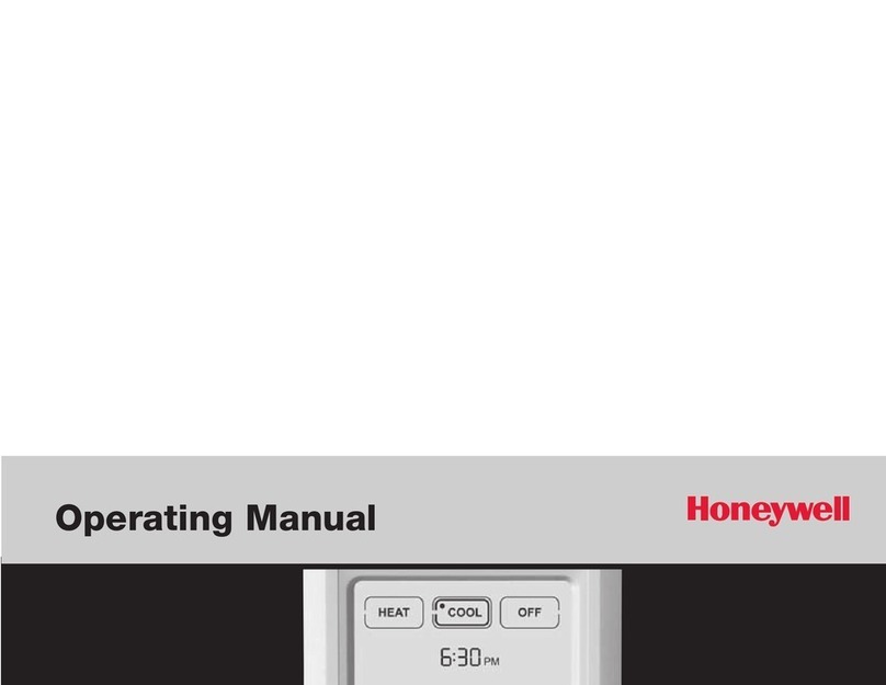 Honeywell Wireless Remote Control User manual