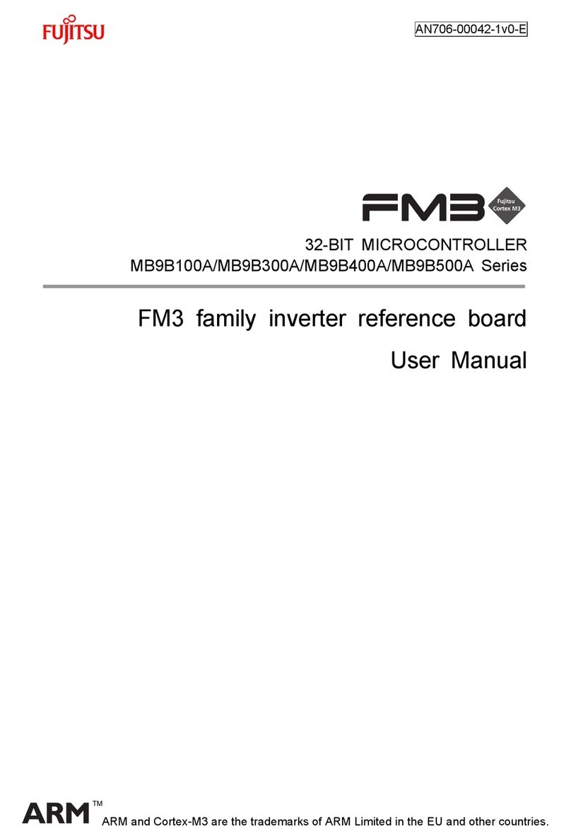 Fujitsu MB9B100A Series user manual