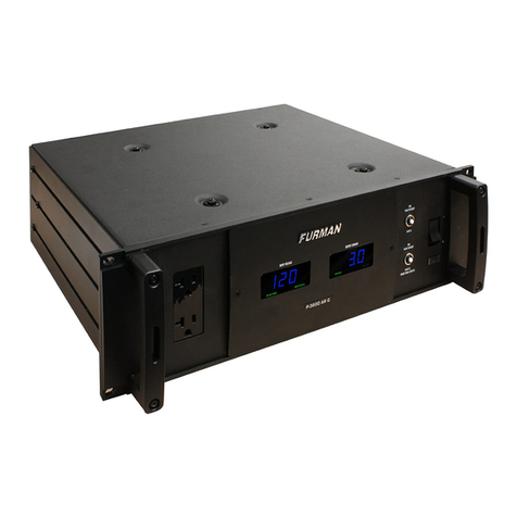 Furman P-3600 AR G prestige series User manual