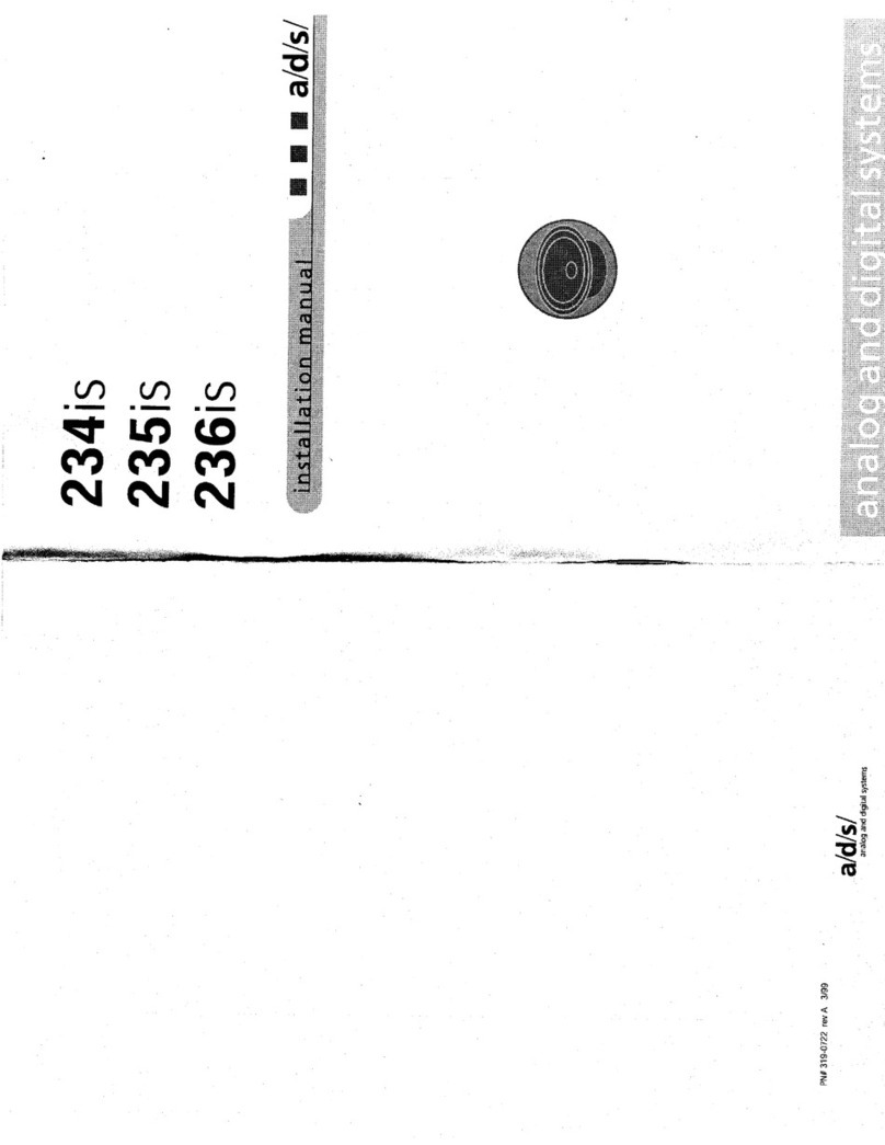 a/d/s/ 234is installation manual