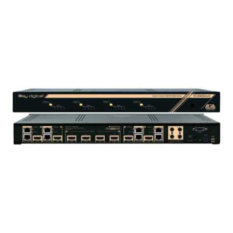 Key Digital Phantom KD-HDMSW4X4 User manual