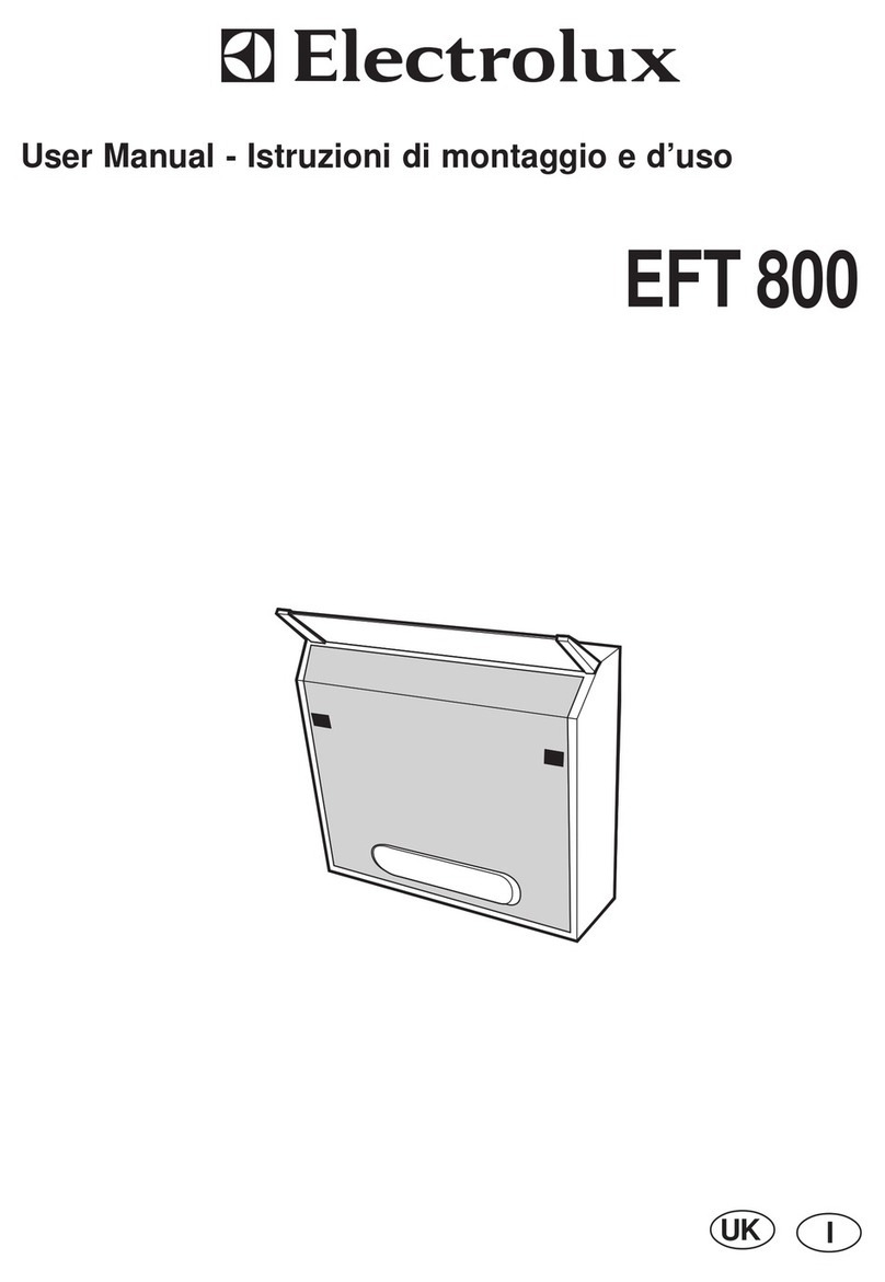 Electrolux EFT 800 user manual