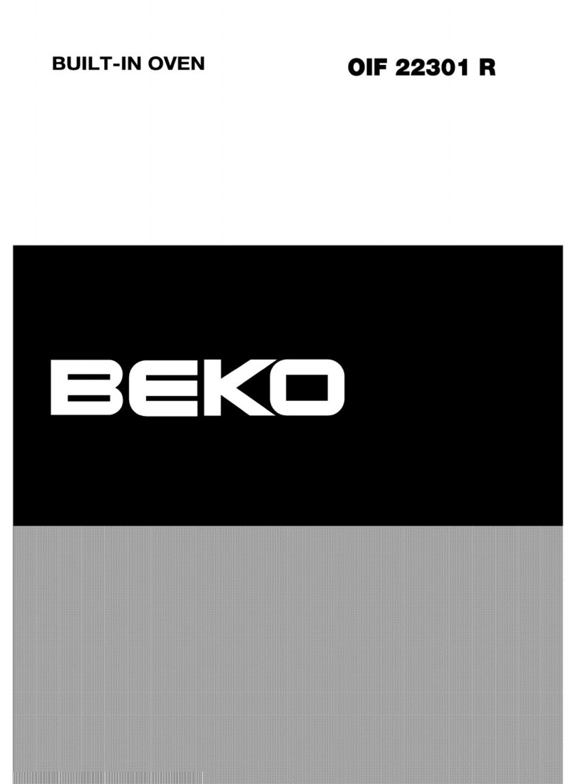 Beko OIF 22301 R User manual
