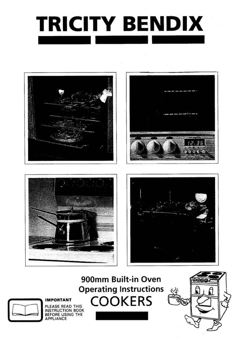 Tricity Bendix BD910 Series operating instructions