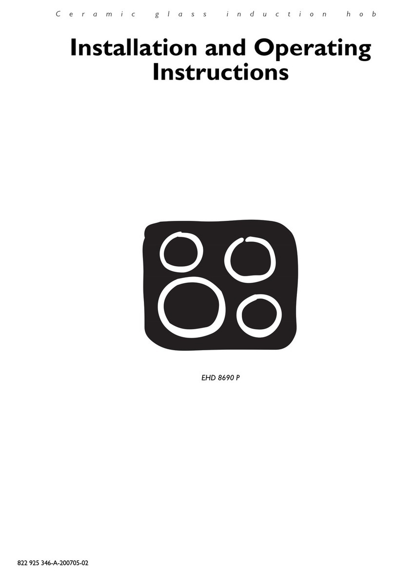 Electrolux EHD 8690 P Installation and operating instructions