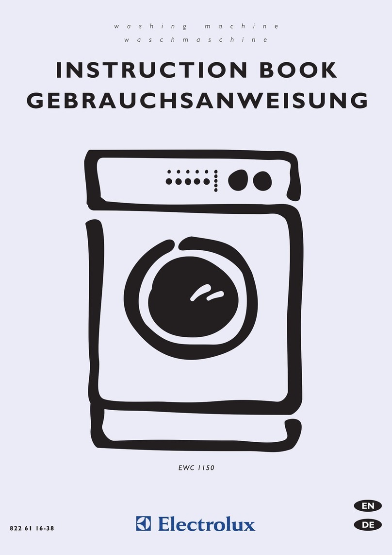 Electrolux EWC 1150 User manual