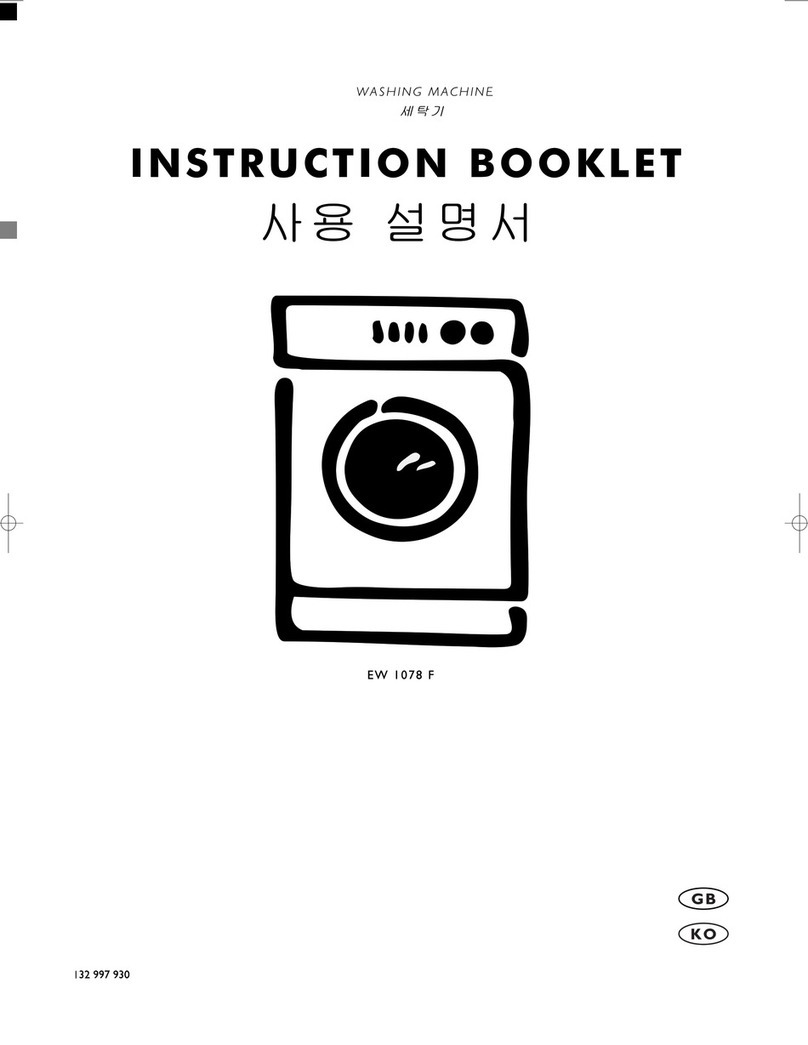 Electrolux EW 1078 F User manual
