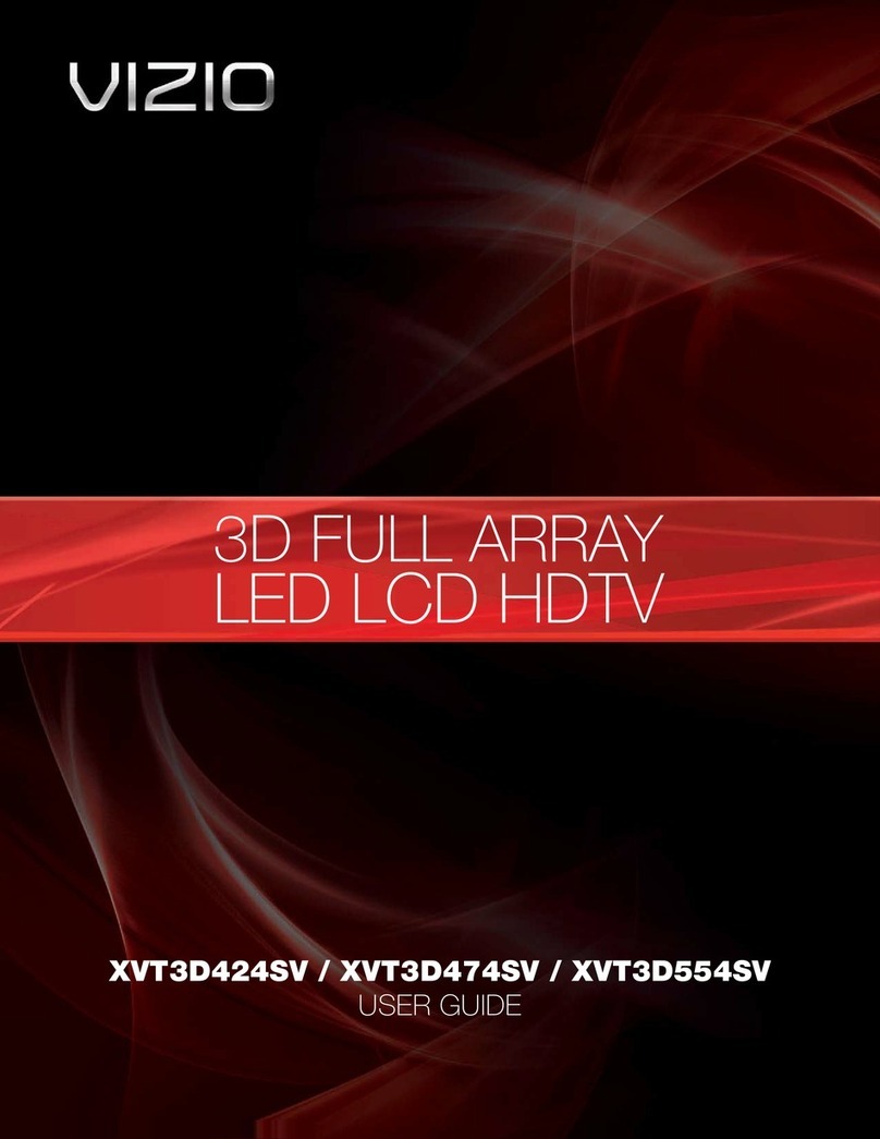 Vizio XVT3D424SV User manual
