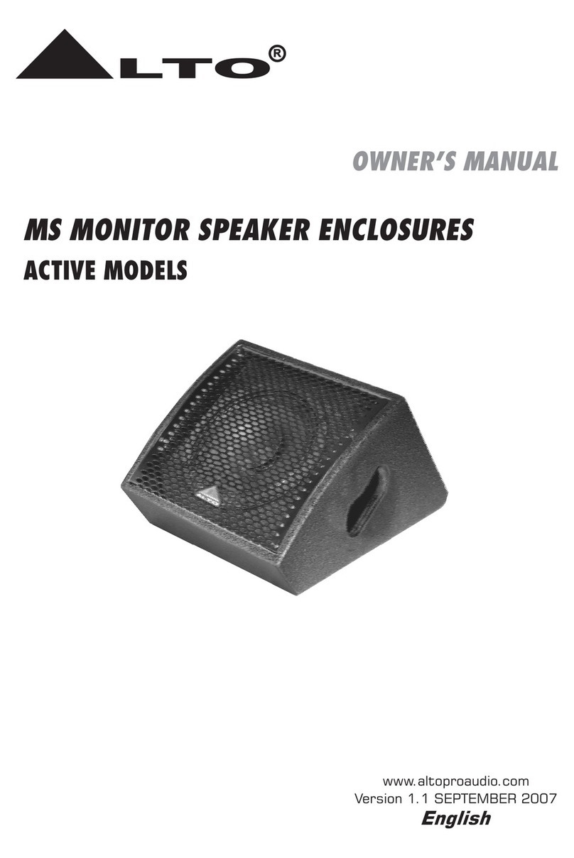 Alto ACTIVE owner's manual