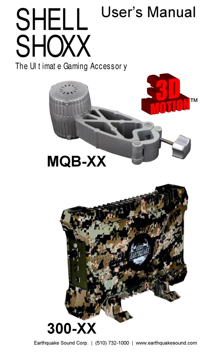 EarthQuake MQB-XX user manual