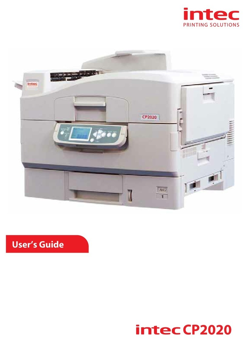 Intec CP2020 User manual