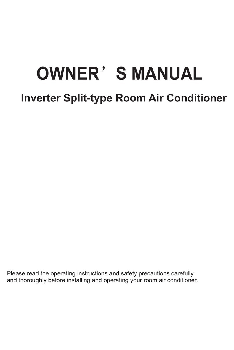 Midea Inverter Split-type Room Air Conditioner User manual
