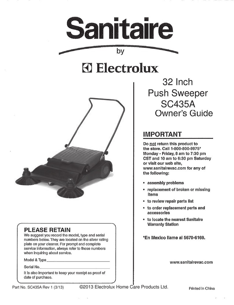 Sanitaire SC435A User manual