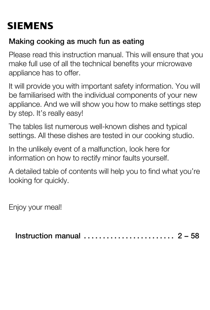 Siemens SIEMENS HB84E562B instruction manual