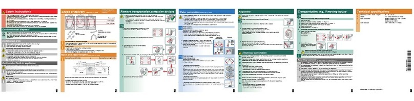 Siemens WM14S890GB Installation and operating instructions