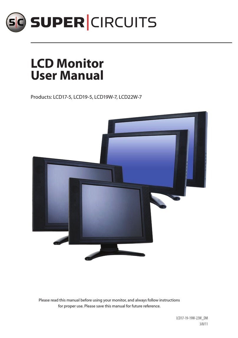 Super Circuits LCD17-5 User manual