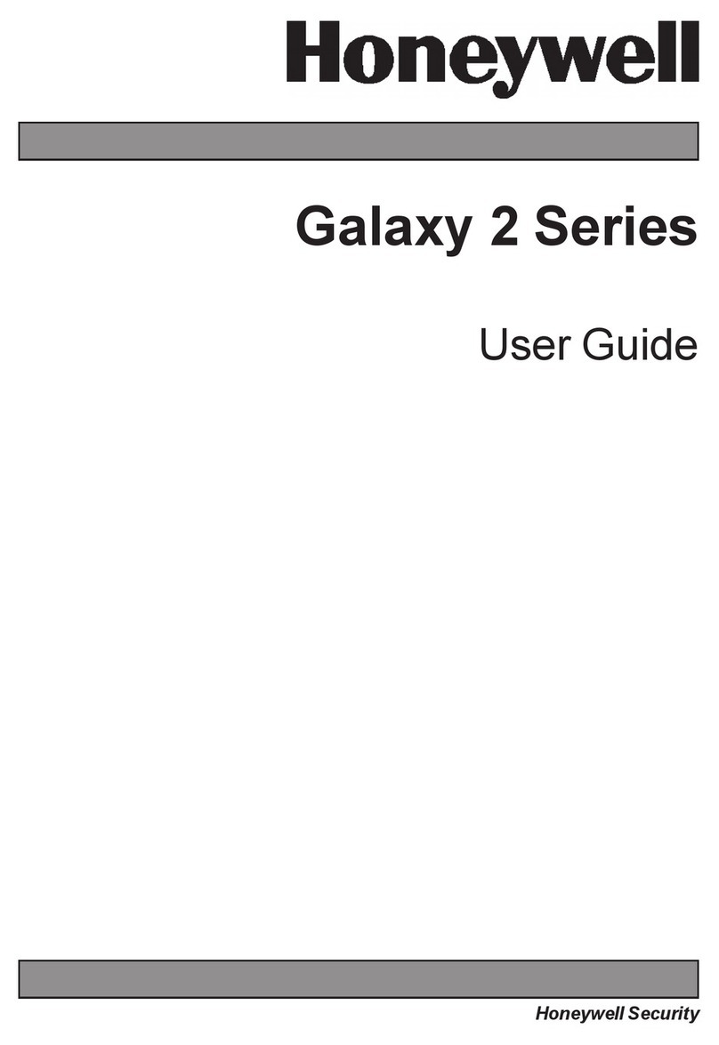 Honeywell Galaxy 2 Series User manual Honeywell Galaxy 2 Series User manual