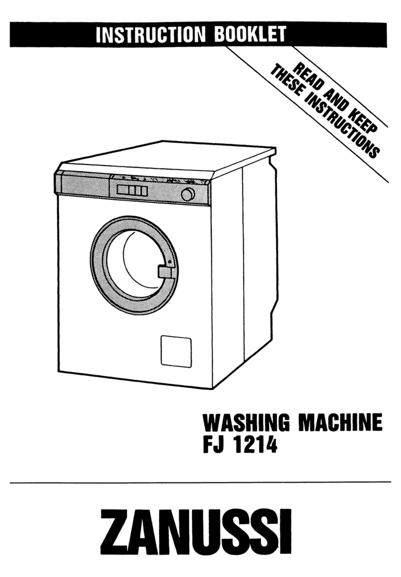 Zanussi FJ 1214 Instruction booklet