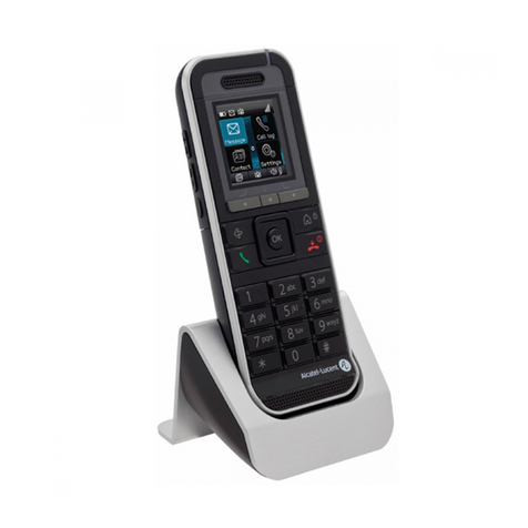 Alcatel-Lucent 8232 DECT Handset User manual