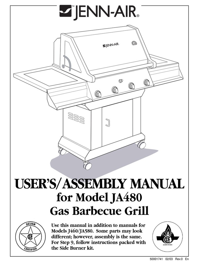 Jenn-Air JA580 User manual