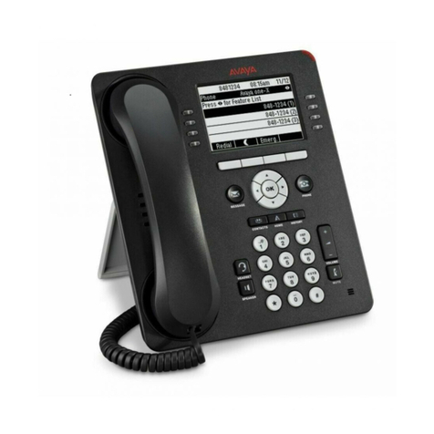 Avaya one-X 9600 Series user guide