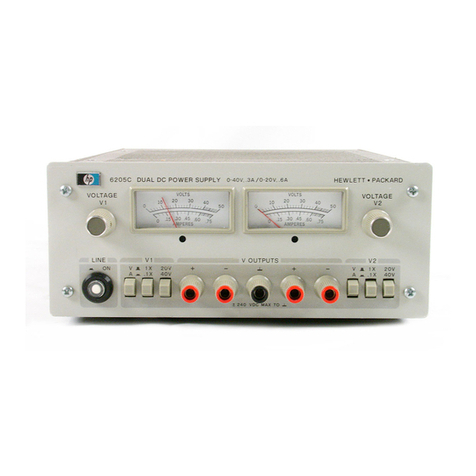 HP 6205C Operating and service manual