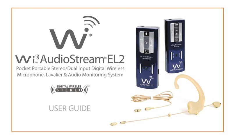 Wi Digital Systems AudioStream EL2 User manual