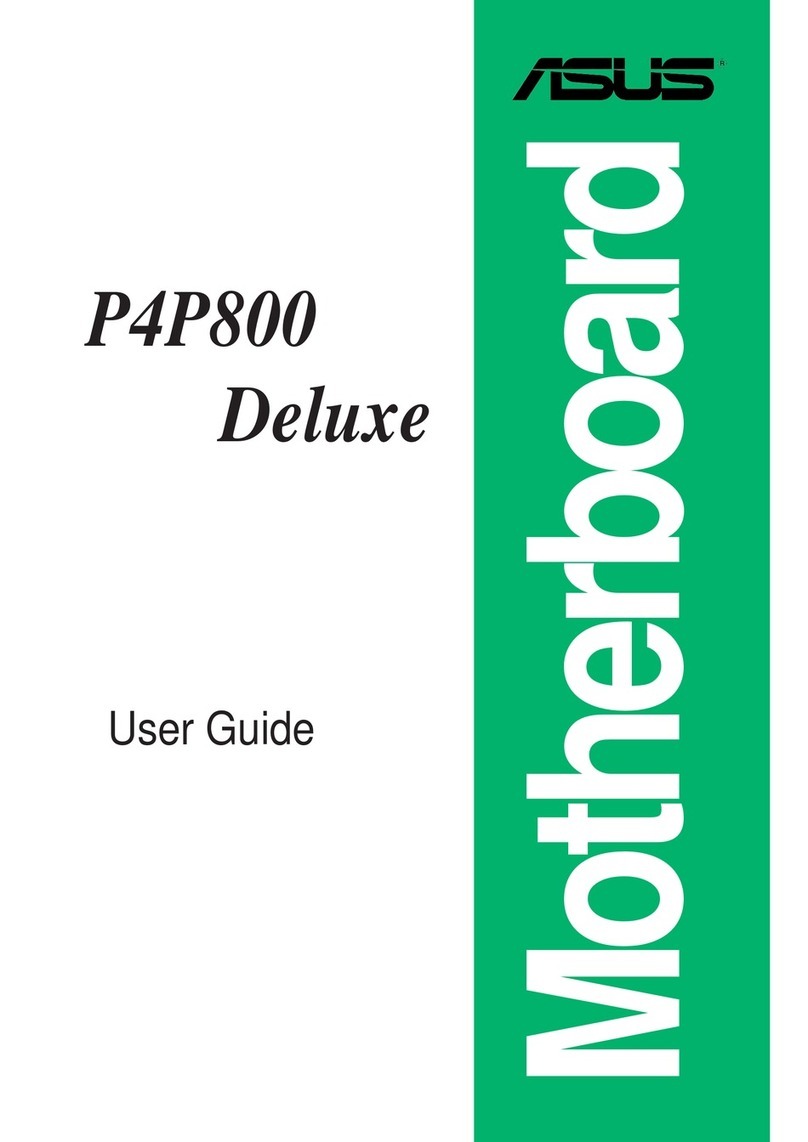 Asus P4P800 DELUXE user manual