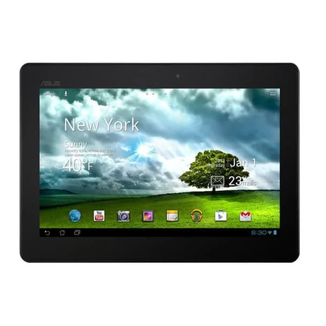 Asus TF502T User manual Asus TF502T User manual
