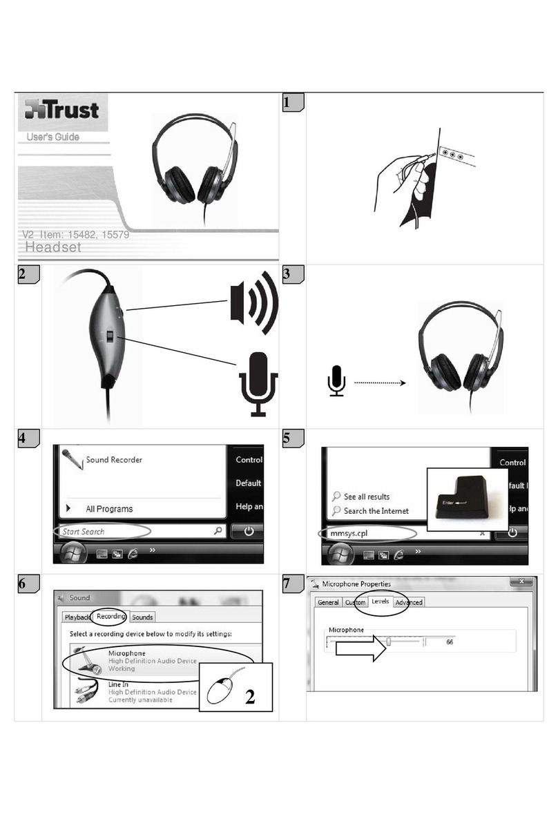 Trust Headset user guide