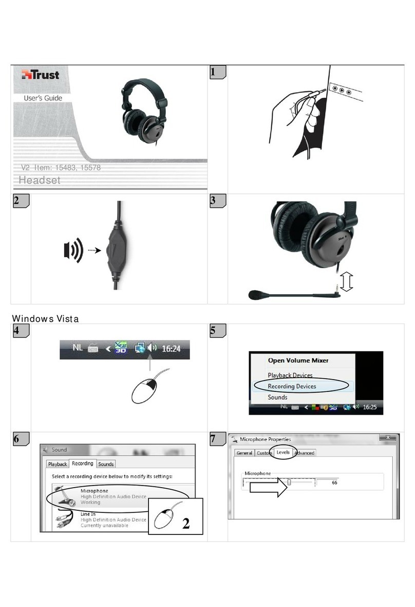 Trust Headset user guide