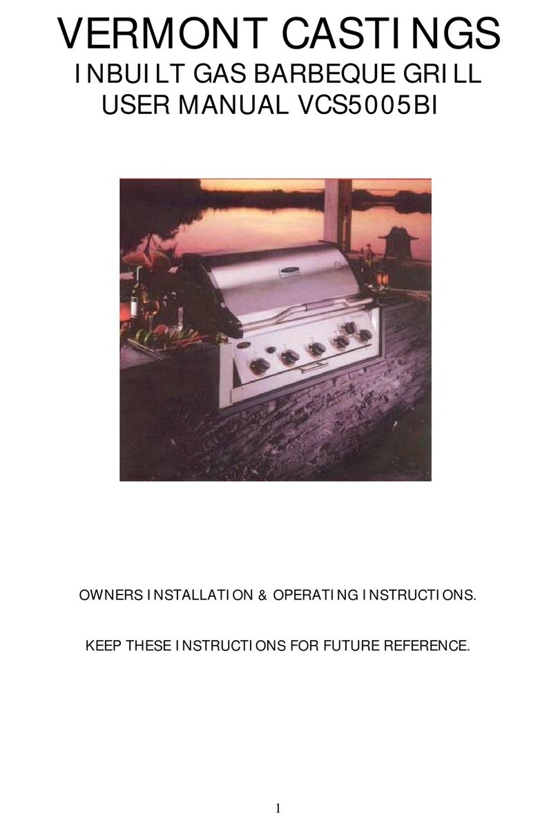 Vermont Castings VCS5005BI User manual