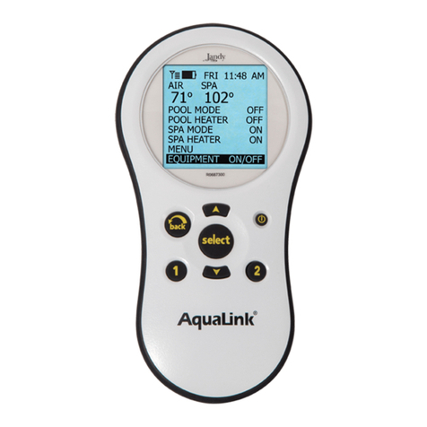 Jandy AquaLink RS owner's manual