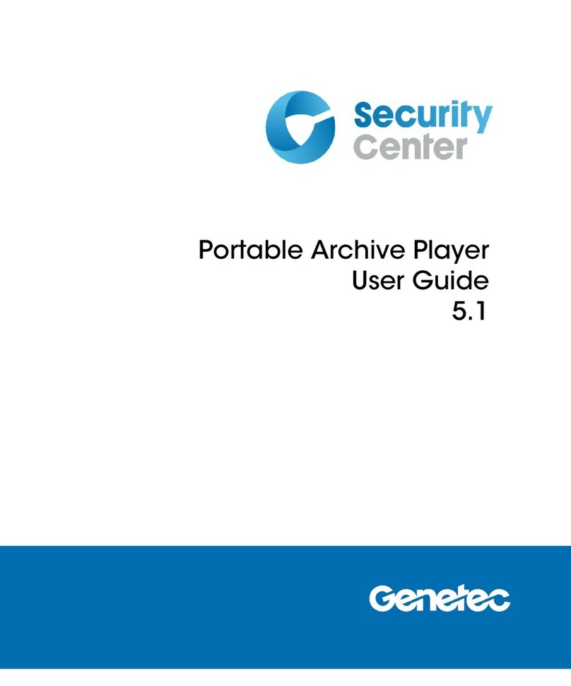 Genetec Portable Archive Player user guide
