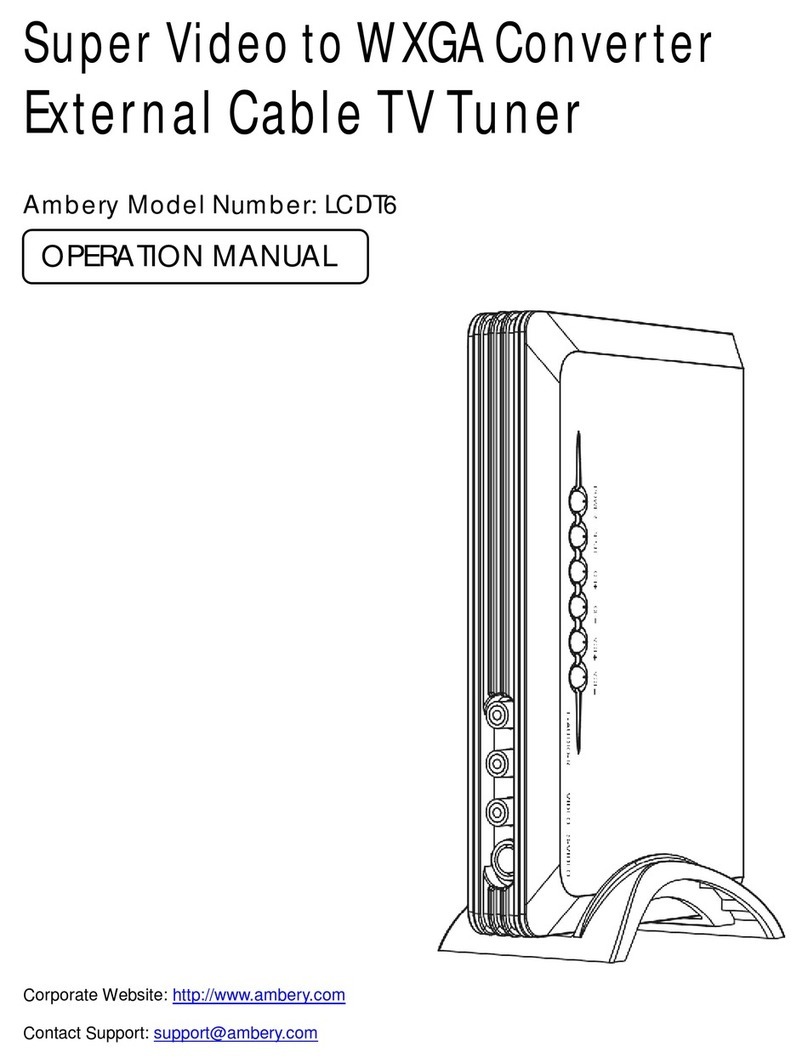Ambery LCDT6 User manual