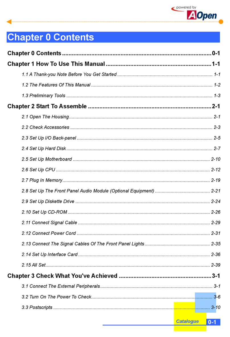 AOpen H300 Series manual&nbsp;
