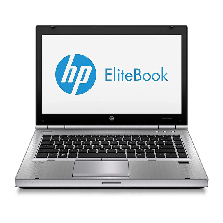 HP EliteBook 8470w Manual