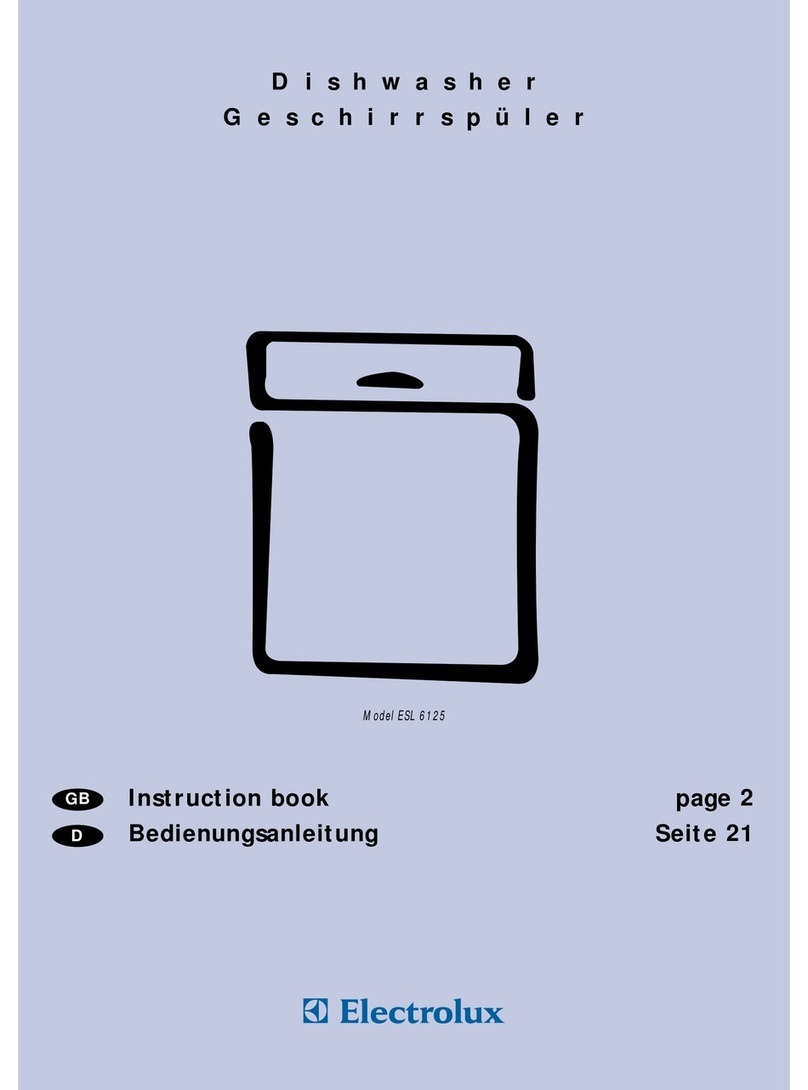Electrolux ESL 6125 User manual