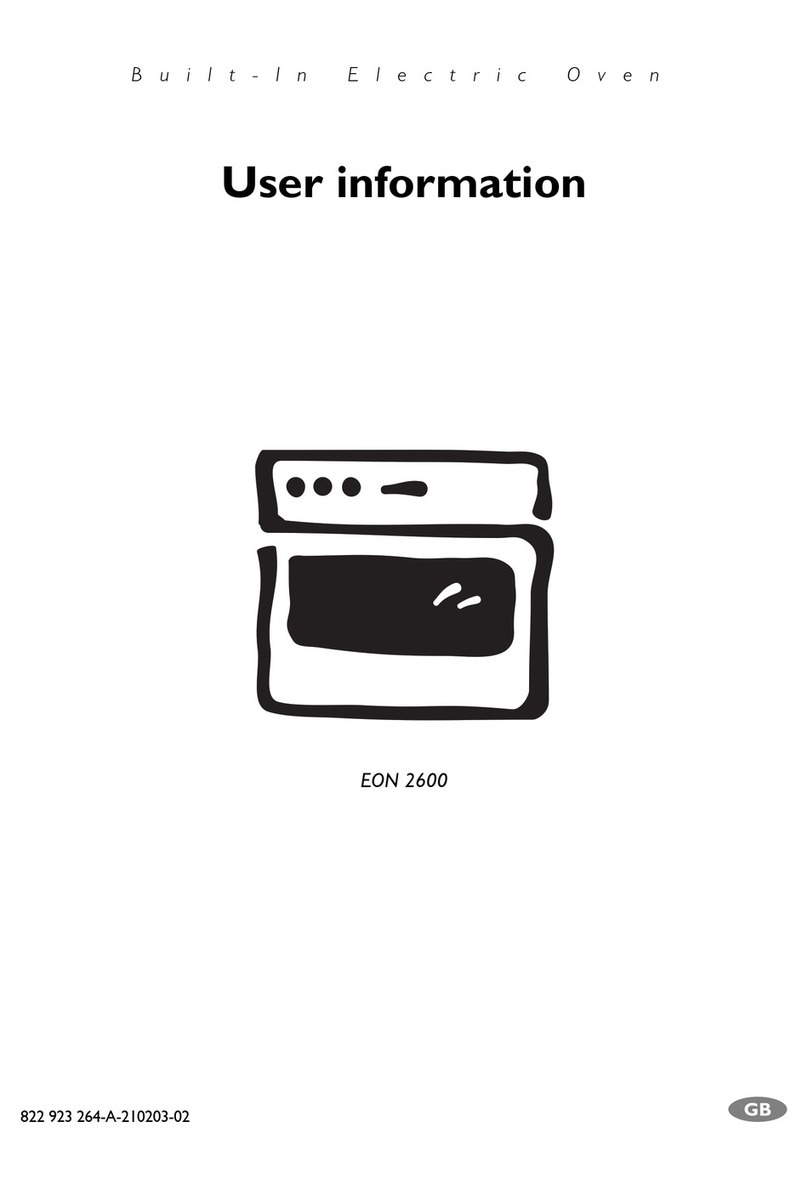 Electrolux EON 2600 User information