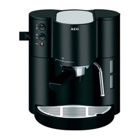 AEG EA 100 CREMA User manual