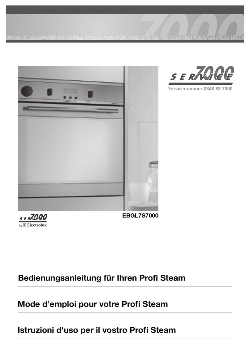 Electrolux EBGL7S7000 instruction manual